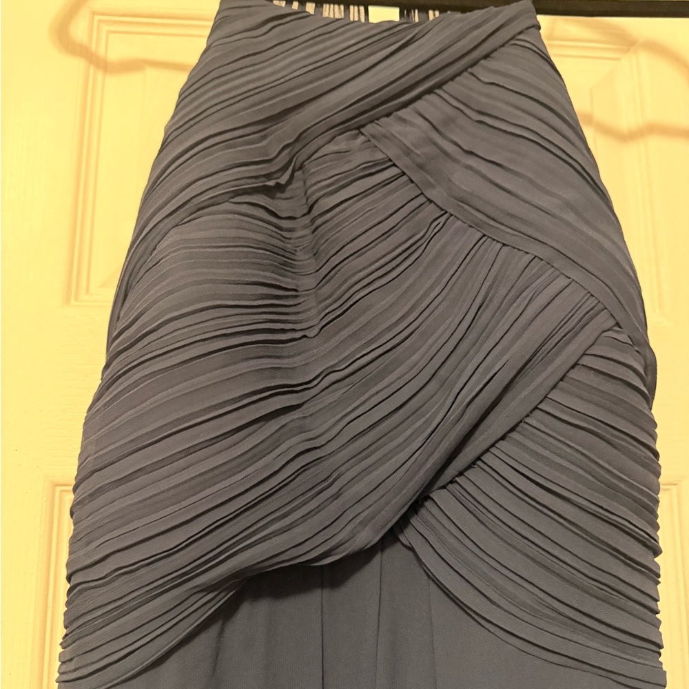 Bill Levkoff Midnight Blue Maxi Dress - Picture 2 of 5